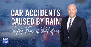 Car accident rain